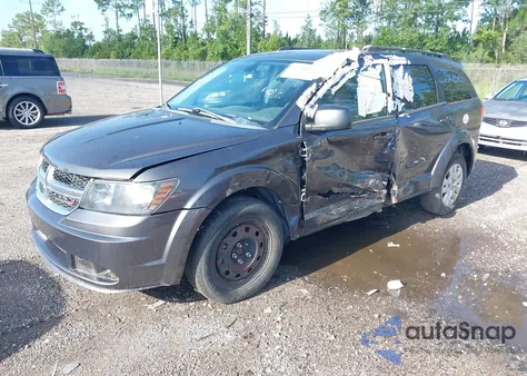 2018 Dodge Journey Se из США, поврежденный, VIN 3C4PDCAB4JT296083